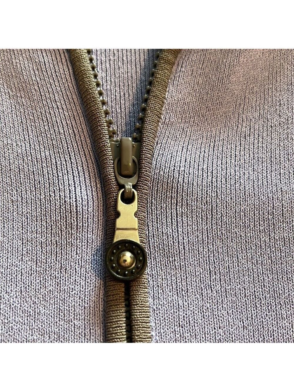JAMIE SADOCK blue periwinkle golf jacket. Gray trim with silver - Picture 8 of 10